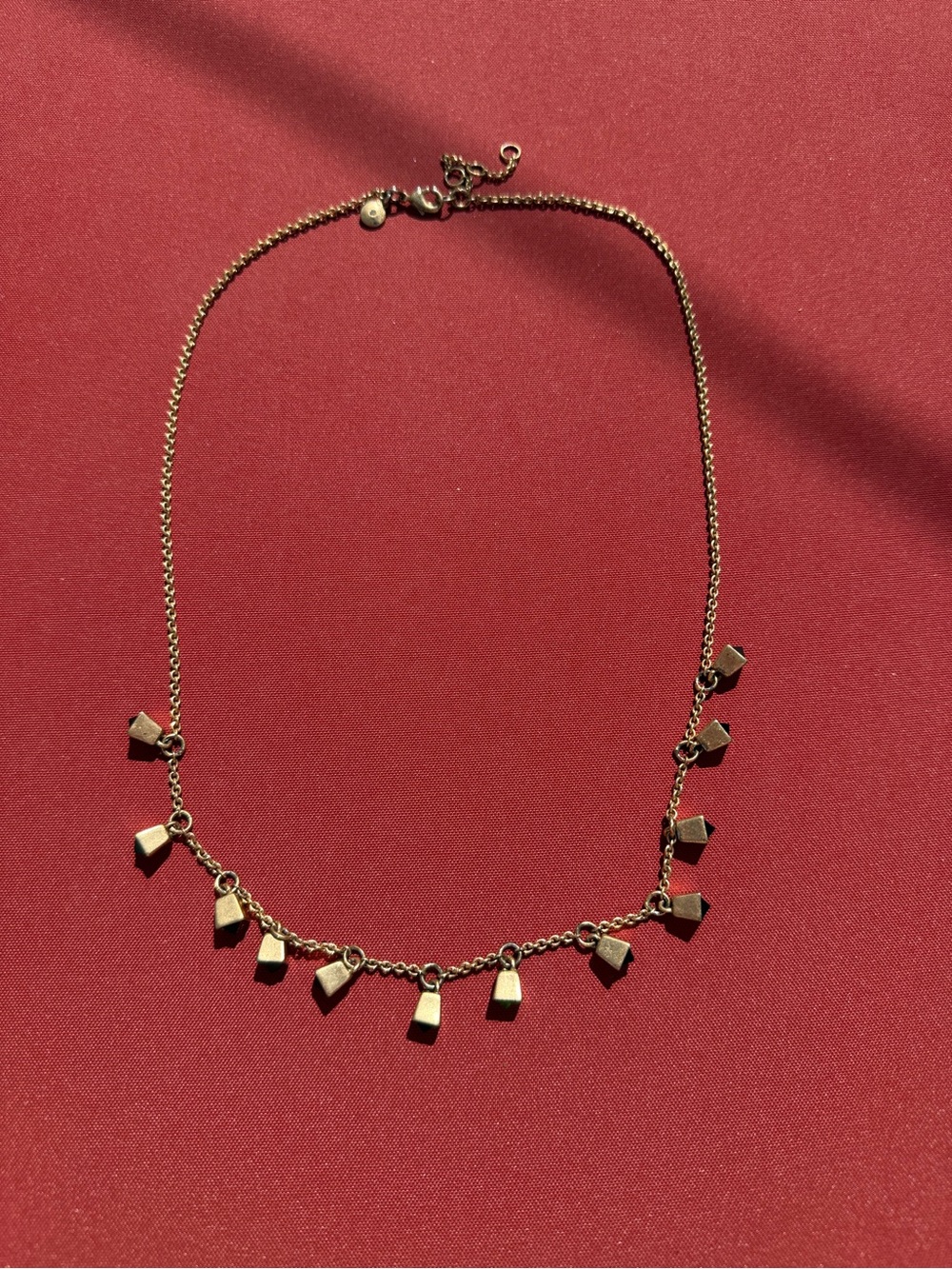 Geometric Charm Necklace